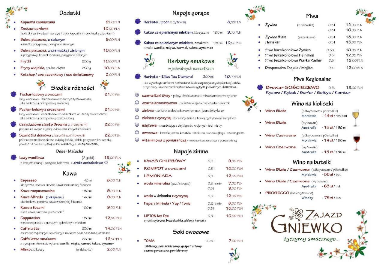 Zajazd Gniewko Mala Karczma Ngoại thất bức ảnh